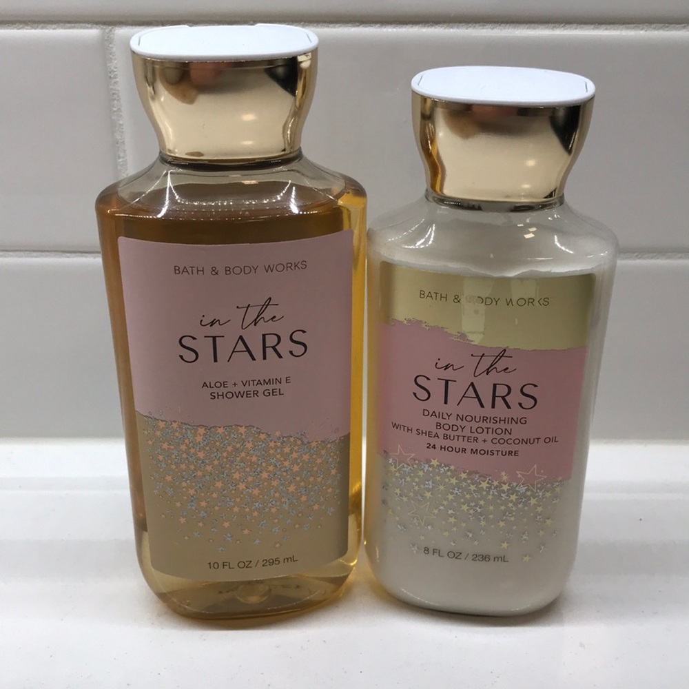 NWT! BBW✨In The Stars Body Wash and Body Lotion Set